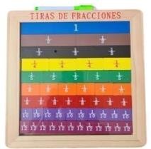 TIRA DE FRACCIONES CON PIZARRA