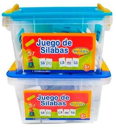 JUEGO DE SILABAS ACRILICAS X105 PCS