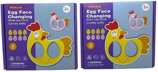 ROMPECABEZA GALLINA CON EXPRESIÓN