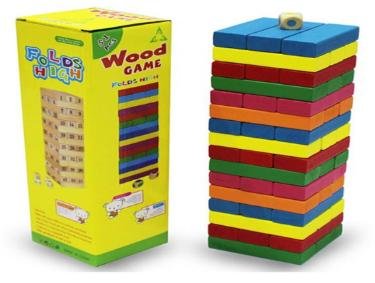 JENGA COLORES CAJA AMARILLA