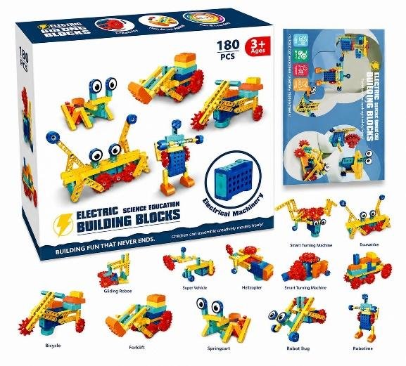 MECANO DE PLASTICO POR 180 PCS