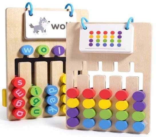 TABLERO 4 EN LINEA CON LETRAS