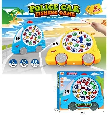 PESCA CARRITO MUSICAL 15 PCS