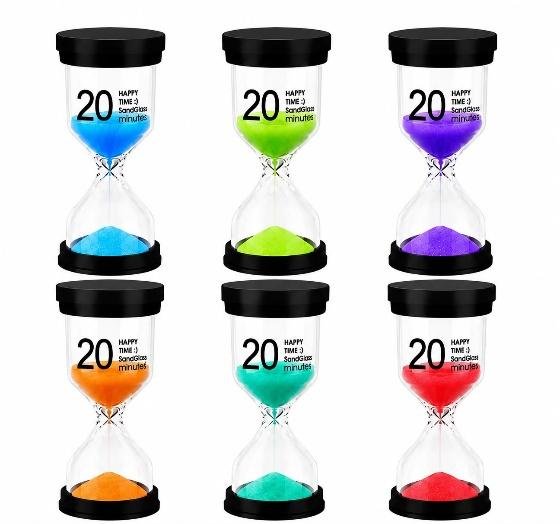 RELOJ DE ARENA DE 20 MIN