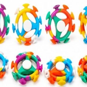 SPINNER CIRCULAR CON CHUPONES