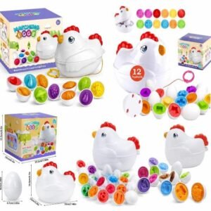 GALLINA CON HUEVOS DE ENCAJE
