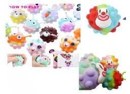 PELOTAS SENOSRIALES CON CARITAS Y LUCES