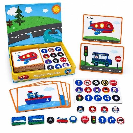 CJA DE JUEGOS MAGNETICOS